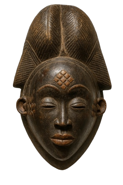 Punu Maiden Spirit Mask hologram 2